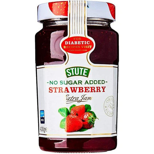 Stute No Sugar Strawberry Extra Jam Jar 430g