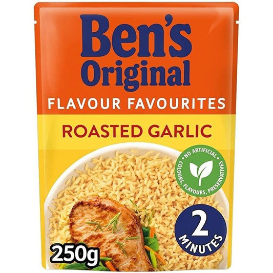 Ben's Original Roasted Garlic Microwave Rice 250g