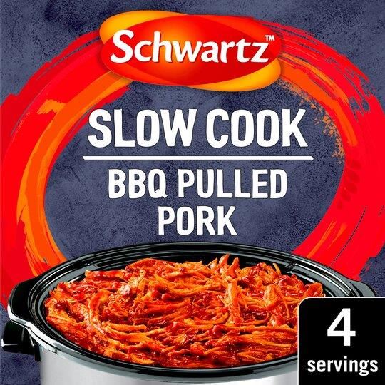 Schwartz Slow Cookers BBQ Pulled Pork Sachet 35g