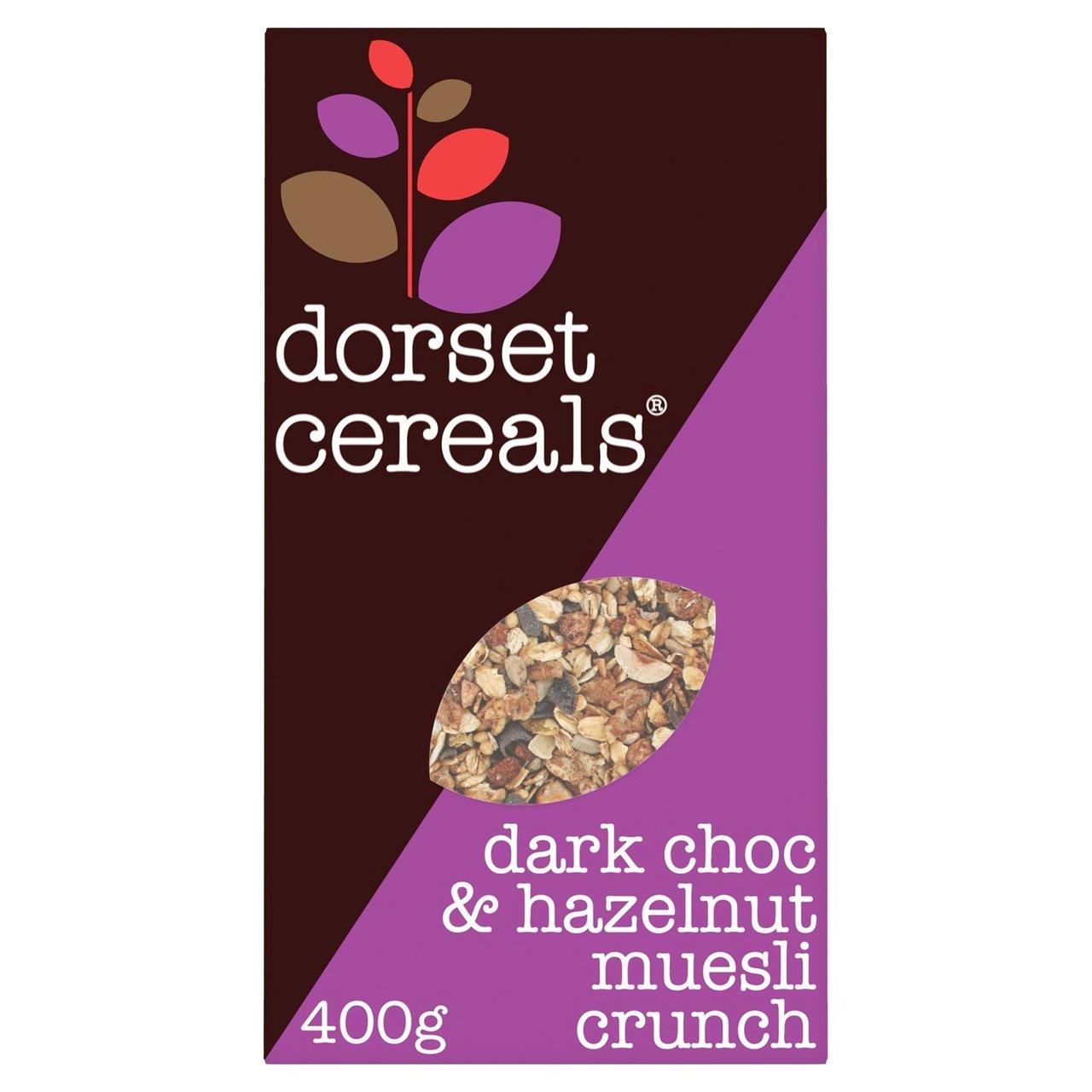 Dorset Cereals Dark Choc & Hazelnut Muesli Crunch Box 400g