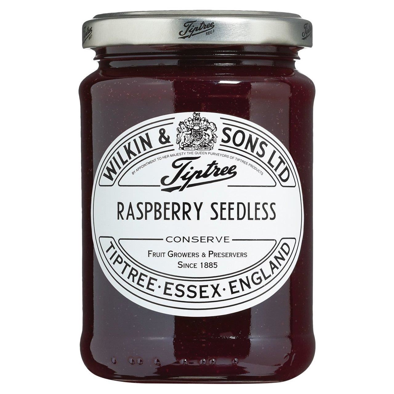 Tiptree Raspberry Seedless Jam Jar 340g