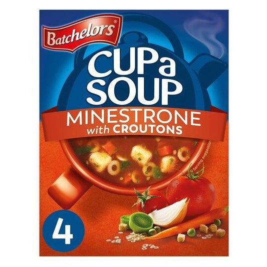 Batchelors Minestrone Croutons Soup 4 Pack