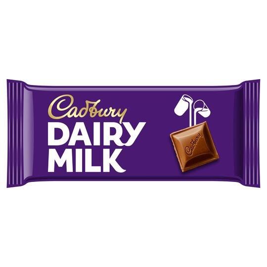 Cadbury Dairy Milk Chocolate Bar 110g