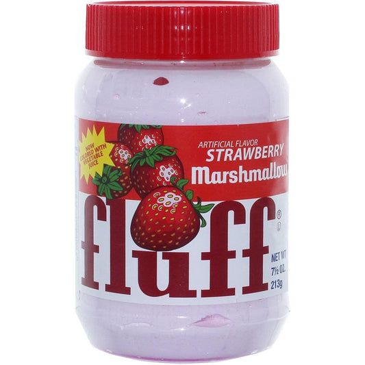 Fluff Marshmallow Strawberry Spread Jar 213g