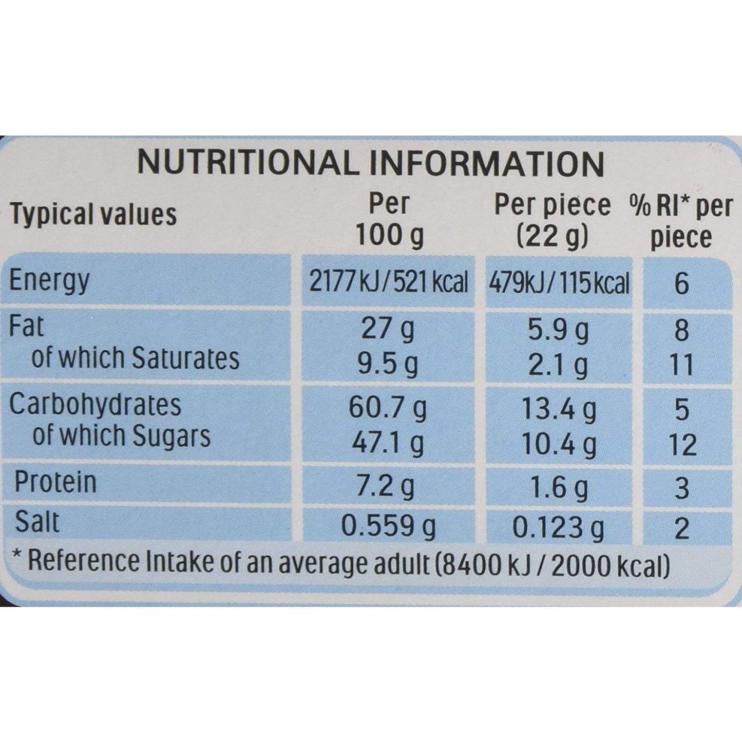 Nutella B-Ready 6 Pack 132g