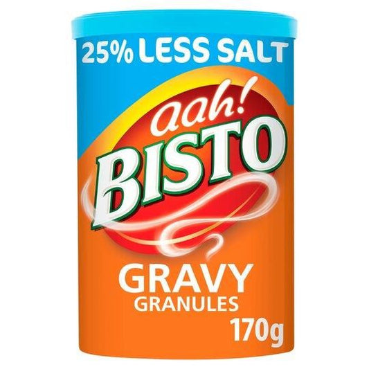 Bisto Reduced Salt Chicken Gravy Granules Drum 170g