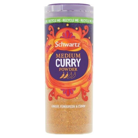 Schwartz Medium Curry Powder Jar 90g