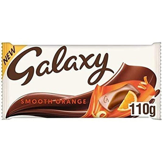 Galaxy Smooth Orange Chocolate Bar 110g