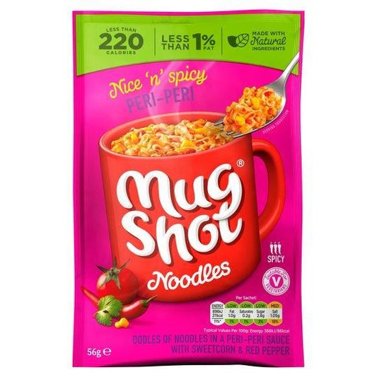 Mug Shot Peri Peri Noodles SacXhet 54g