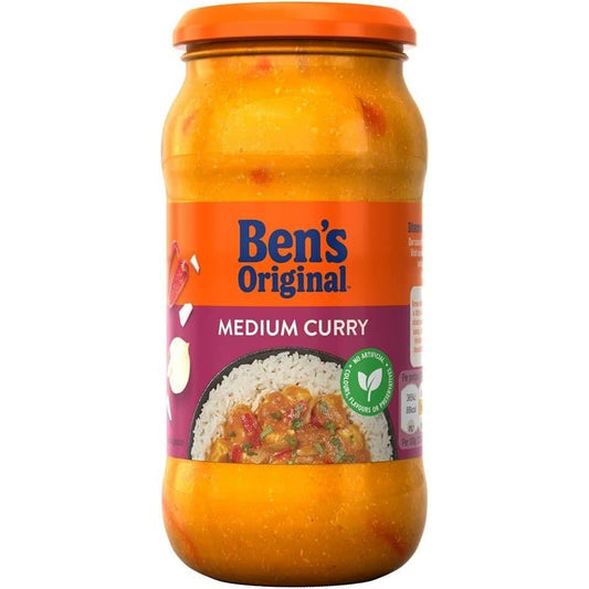 Ben's Original Medium Curry Sauce Jar 440g