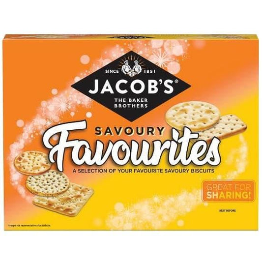 Jacobs Savoury Favourites Biscuits 200g