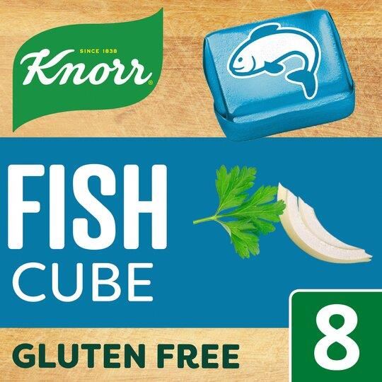 Knorr Fish Cube Stock 8 Pack 80g