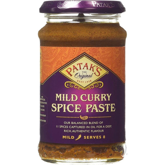 Patak's Mild Curry Spice Paste Mild Jar 283g
