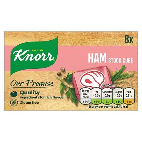 Knorr Ham Cube Stock 8 Pack 80g