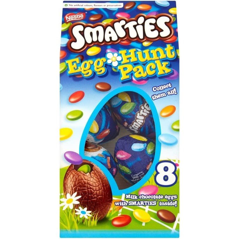 Nestle Smarties Egg Hunt 8 Pack 140g