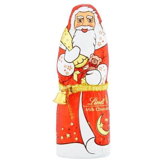 Lindt Milk Chocolate Santa 40g