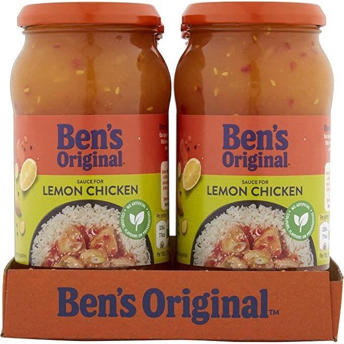 Ben's Original Lemon Chicken Sauce Jar 450g