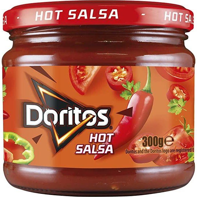 Doritos Hot Salsa Sharing Dip Jar 300g