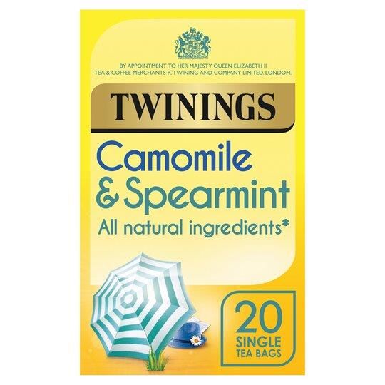 Twinings Camomile & Spearmint Tea Bags 20 Pack 30g