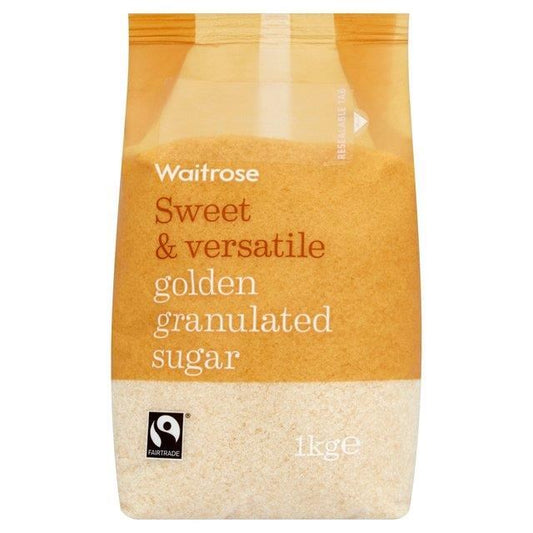 Waitrose Sweet & Versatile Granulated Sugar 1kg