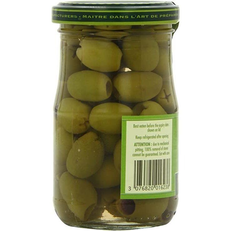 Crespo Pitted Green Olives in Brine 198g