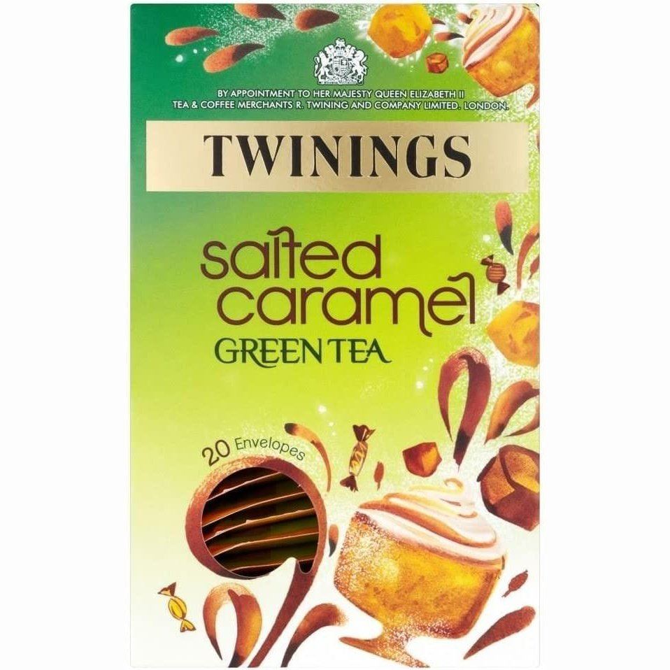 Twinings Salted Caramel Green Tea Bags 20 Pack 40g