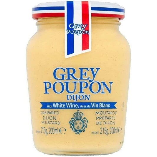 Grey Poupon Dijon Mustard Jar 215g