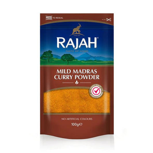 Rajah Mild Madras Curry Powder Pouch 100g